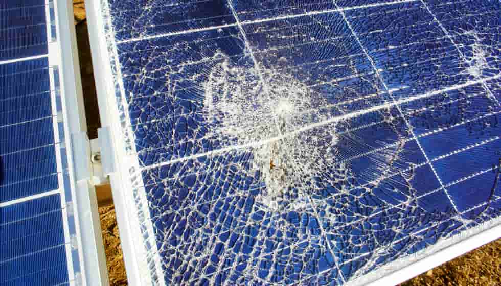 Solar Panel Damage Claim